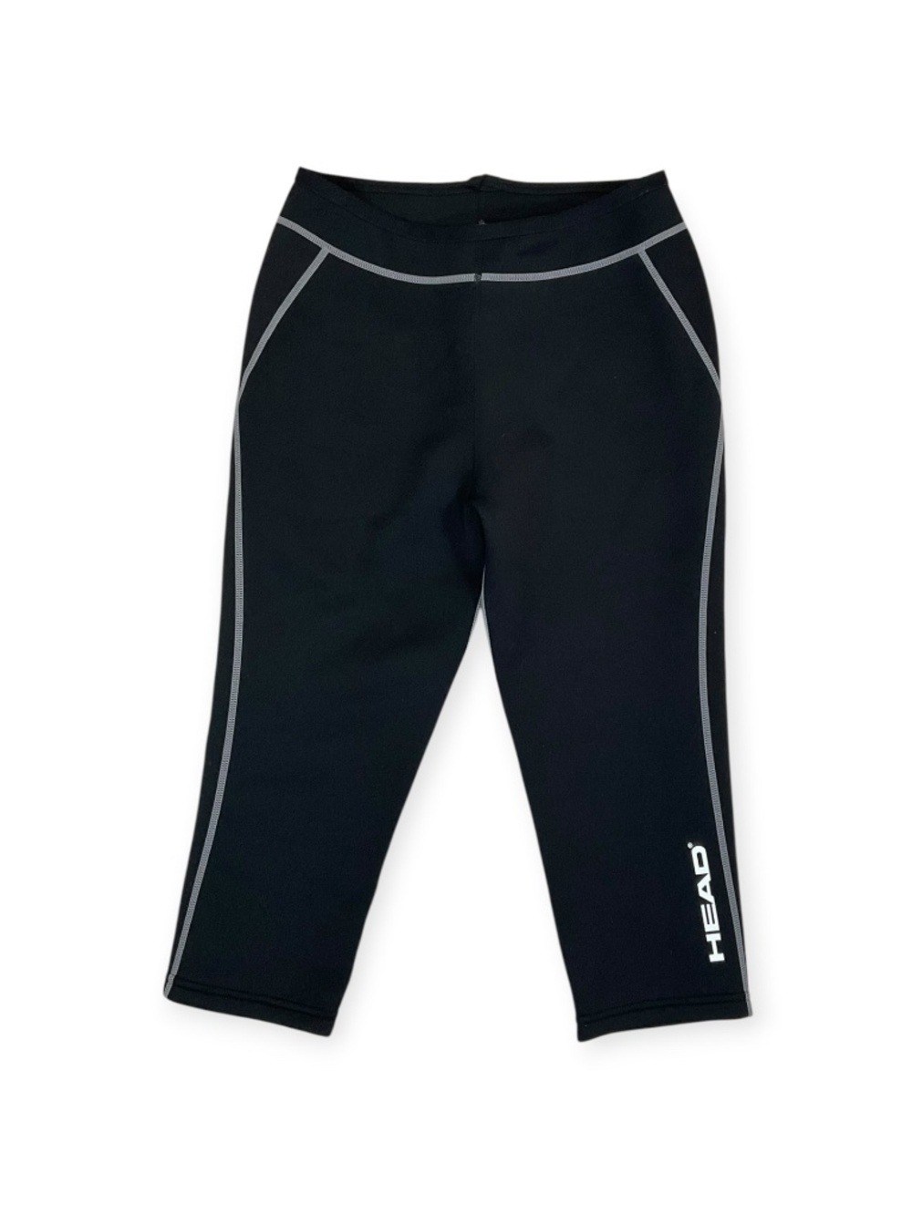 HEAD Fitness Neoprene Conditioning Capri Pants Women’s Large Black Workout